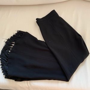 NWOT Women’s Zara black Tassel Flare pants
